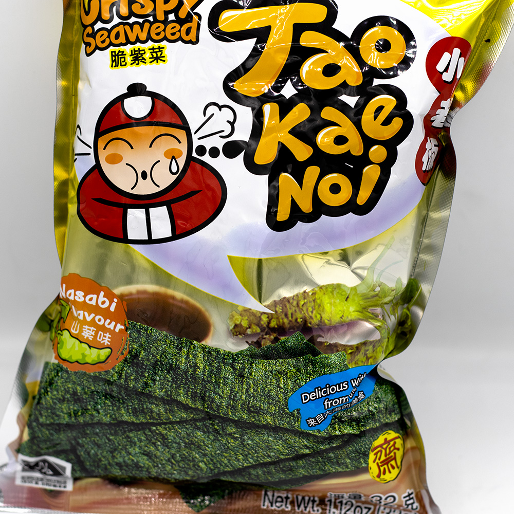 Taokaenoi Crispy Seaweed Wasabi 32g