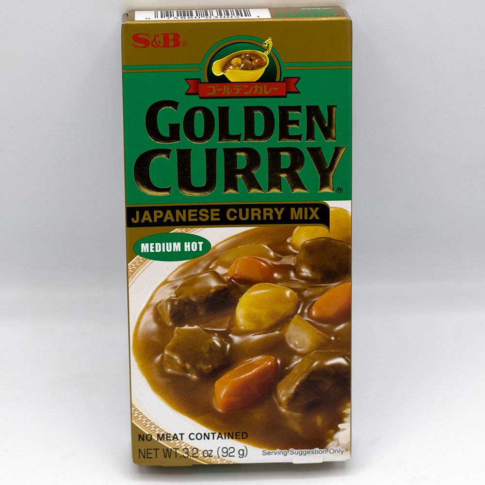 S&B Golden Curry MEDIUM Hot 92g